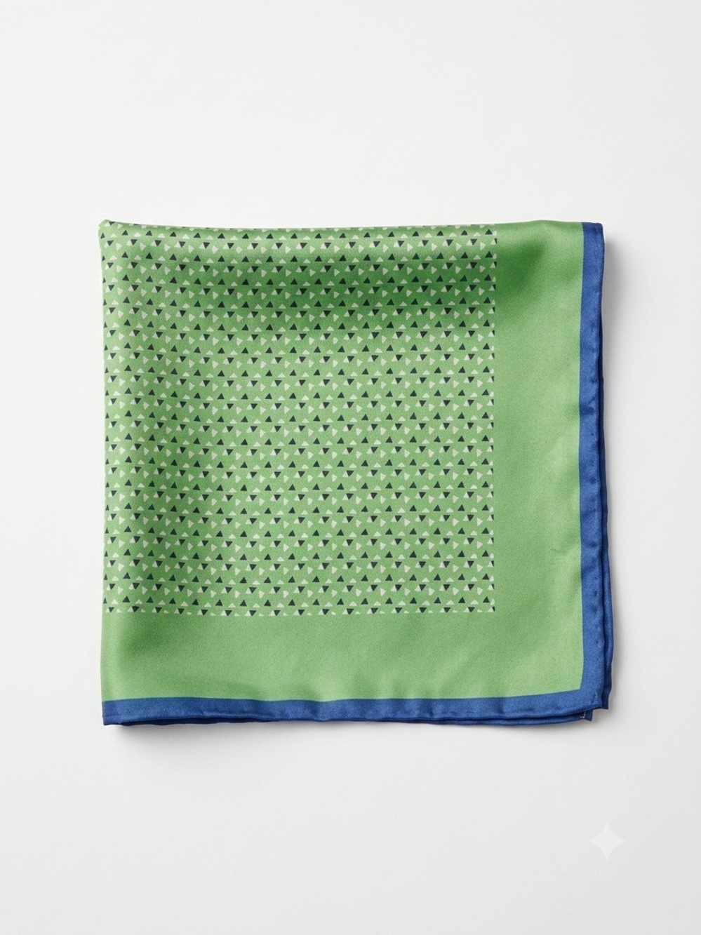 Premium 100% silk pocket square from Banana Republic.